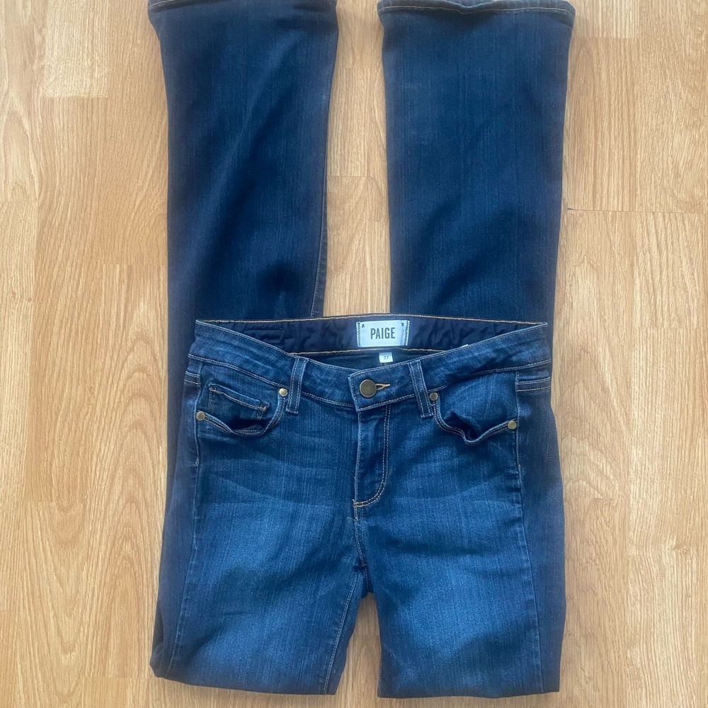 PAIGE “Manhattan” boot cut jeans
